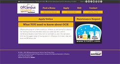 Desktop Screenshot of offcampushousing.com