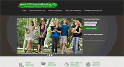 Desktop Screenshot of offcampushousing.info